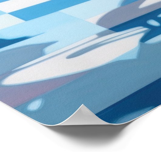 Bloemen & Licht: Een tafelblad Bloemen Verrukking Poster (Hoek)