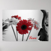 Bloemen, liefde poster (Voorkant)