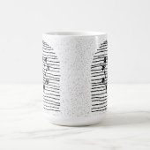 Bloemen lijn art koffiemok (Center)