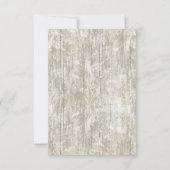 Bloemen Lijst Bedankkaart (Achterkant)