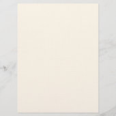 Bloemen lijst beige Chinees bruiloft banket Menu (Achterkant)