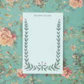Bloemen Lijst CUSTOM NAME Notitieblok Post-it® Notes
