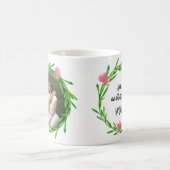 Bloemen Lijst foto gedrukte Mok (Center)