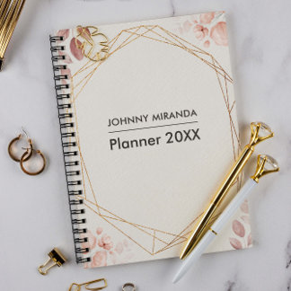 Bloemen & Lijst Gouden Maand en Week Planner