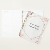 Bloemen & Lijst Gouden Maand en Week Planner (Display)