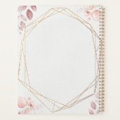 Bloemen & Lijst Gouden Maand en Week Planner (Achterkant)