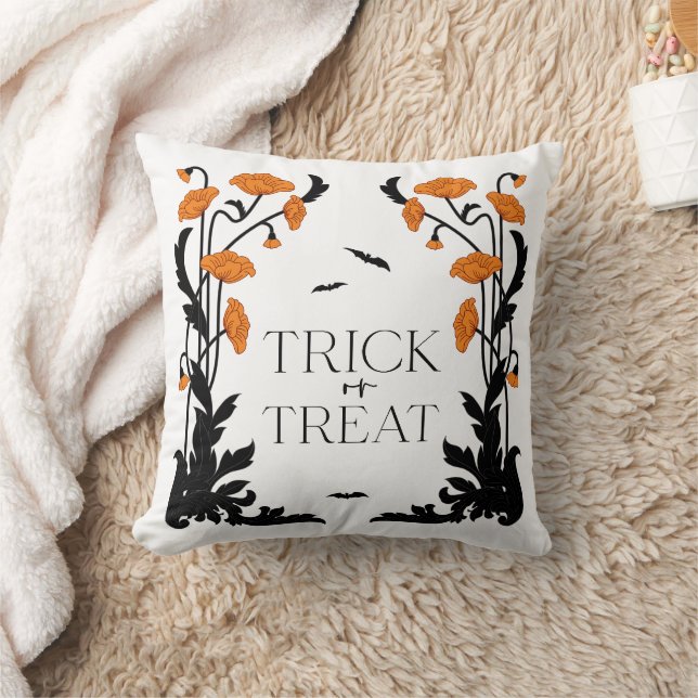  Bloemen Lijst Halloween Kussen (Deken)