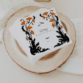  Bloemen Lijst Halloween Party Servet