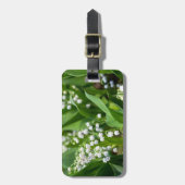 Bloemen | Lily van de Valley Zweden Bagagelabel (Voorkant verticaal)