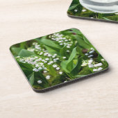 Bloemen | Lily van de Valley Zweden Bier Onderzetter (Linkerzijde)