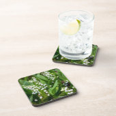 Bloemen | Lily van de Valley Zweden Bier Onderzetter (Rechterzijde)