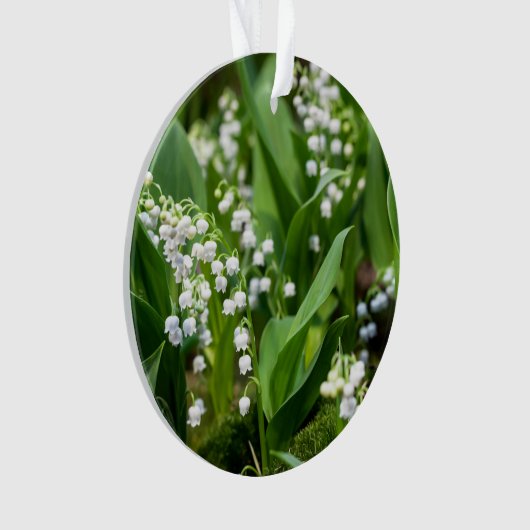 Bloemen | Lily van de Valley Zweden Ornament (voorkant)