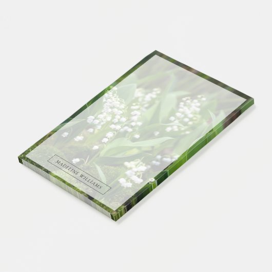 Bloemen | Lily van de Valley Zweden Post-it® Notes (Schuin)