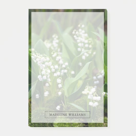Bloemen | Lily van de Valley Zweden Post-it® Notes (Voorkant)