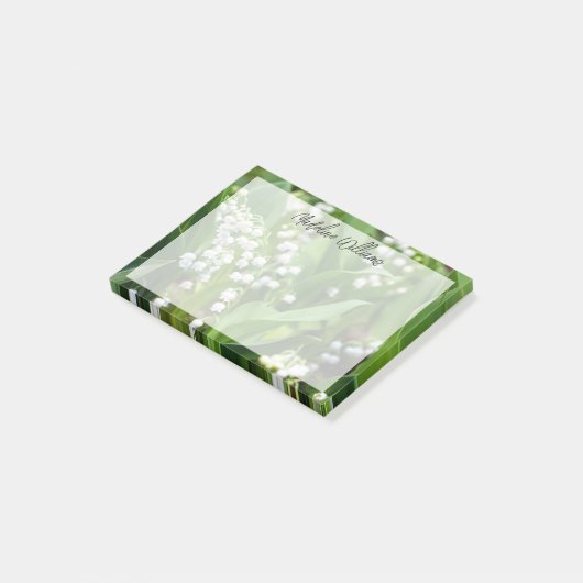Bloemen | Lily van de Valley Zweden Post-it® Notes (Schuin)