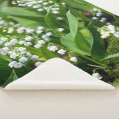Bloemen | Lily van de Valley Zweden Sherpa Deken (3/4)
