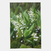 Bloemen | Lily van de Valley Zweden Theedoek (Verticaal)