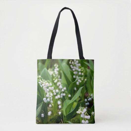 Bloemen | Lily van de Valley Zweden Tote Bag (Voorkant)