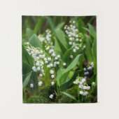 Bloemen | Lily van de Valley Zweden Wandkleed (Voorkant)