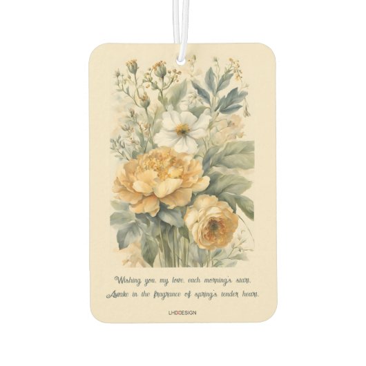 Bloemen Luchtverfrisser (Achterkant)