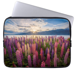 Bloemen Lupinen Nieuw-Zeeland Laptop Sleeve