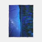 Bloemen | Lupines bloeien bij het Night Lake Tekap Fleece Deken (Voorkant)