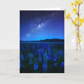 Bloemen | Lupines bloeien bij het Night Lake Tekap Kaart (Gele Bloem)