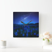 Bloemen | Lupines bloeien bij het Night Lake Tekap Vierkante Klok (Huis)