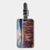 Bloemen | Lupines Nieuw-Zeeland Bagagelabel (Voorkant verticaal)