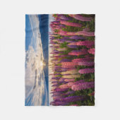 Bloemen | Lupines Nieuw-Zeeland Fleece Deken (Voorkant)