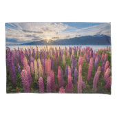 Bloemen | Lupines Nieuw-Zeeland Kussensloop (Voorkant)