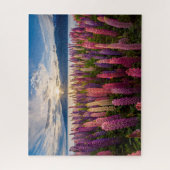 Bloemen | Lupines Nieuw-Zeeland Legpuzzel (Verticaal)