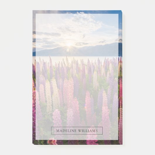 Bloemen | Lupines Nieuw-Zeeland Post-it® Notes (Voorkant)