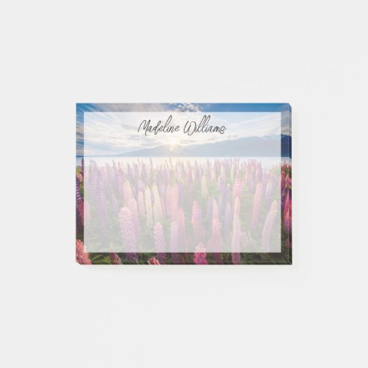 Bloemen | Lupines Nieuw-Zeeland Post-it® Notes (Voorkant)