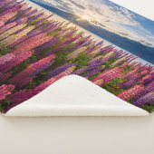Bloemen | Lupines Nieuw-Zeeland Sherpa Deken (3/4)
