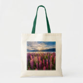 Bloemen | Lupines Nieuw-Zeeland Tote Bag (Voorkant)