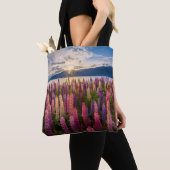 Bloemen | Lupines Nieuw-Zeeland Tote Bag (Dichtbij)