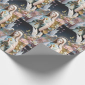  Bloemen Maagd Maria Gift Wrapping Papier (Hoek)