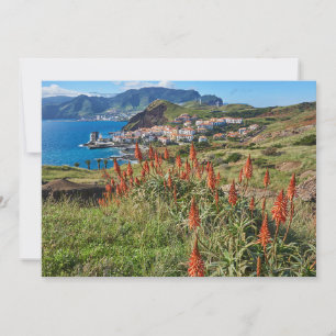 Bloemen Madeira Bedankkaart