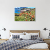 Bloemen | Madeira Canvas Afdruk (Insitu (Slaapkamer))