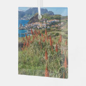 Bloemen | Madeira Glas Ornament (Voorkant links)