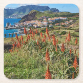 Bloemen | Madeira Kartonnen Onderzetters (Voorkant)