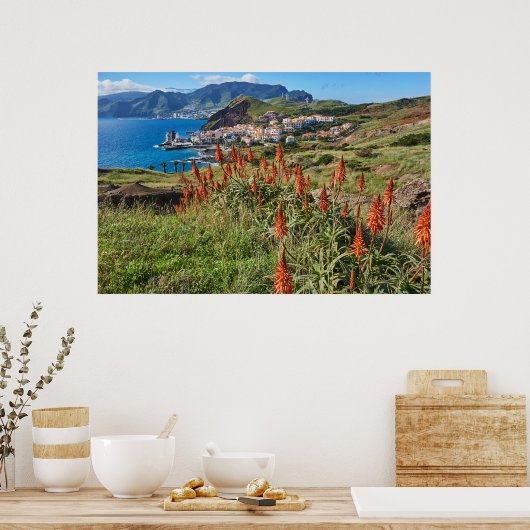 Bloemen | Madeira Poster (Keuken)