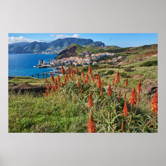 Bloemen | Madeira Poster (Voorkant)