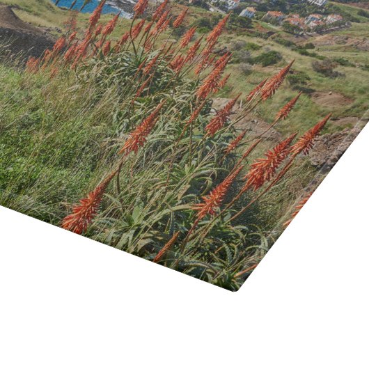 Bloemen | Madeira Snijplank (Hoek)