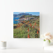 Bloemen | Madeira Vierkante Klok (Huis)