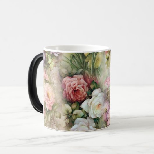  bloemen magische mok (Voorkant links)