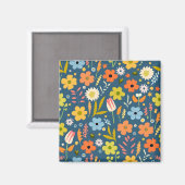bloemen magneet (Voorkant / Achterkant)