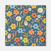 bloemen magneet (Voorkant)