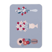 Bloemen Magneet (Verticaal)